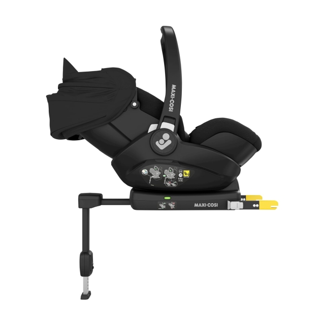 Komplektas kėdutė su IsoFix baze Maxi Cosi MARBLE ESSENTIAL BLACK