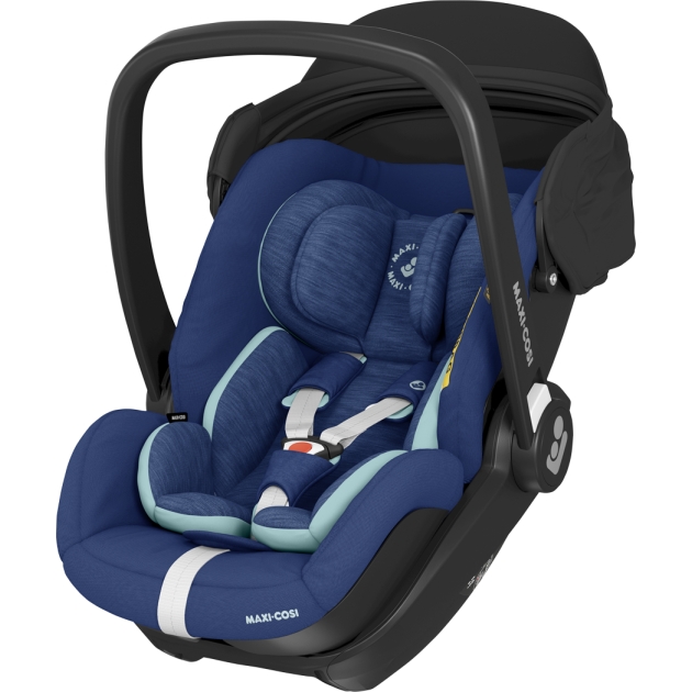 Komplektas kėdutė su IsoFix baze Maxi Cosi MARBLE ESSENTIAL BLUE