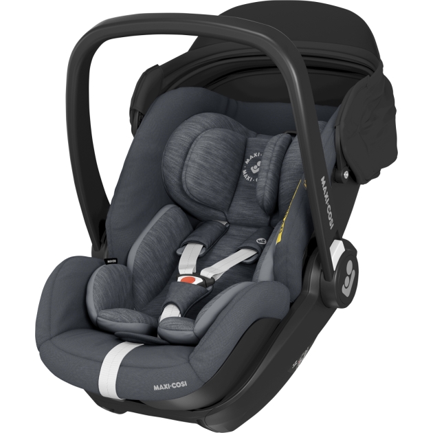 Komplektas kėdutė su IsoFix baze Maxi Cosi MARBLE ESSENTIAL GRAPHITE