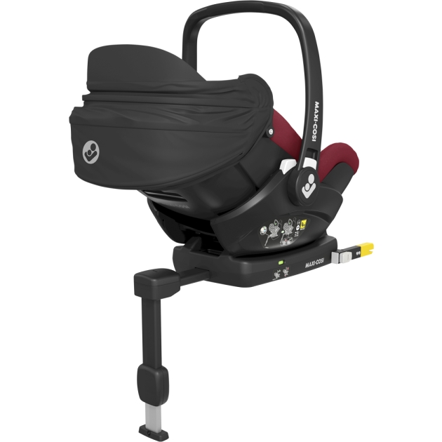 Komplektas kėdutė su IsoFix baze Maxi-Cosi MARBLE ESSENTIAL RED