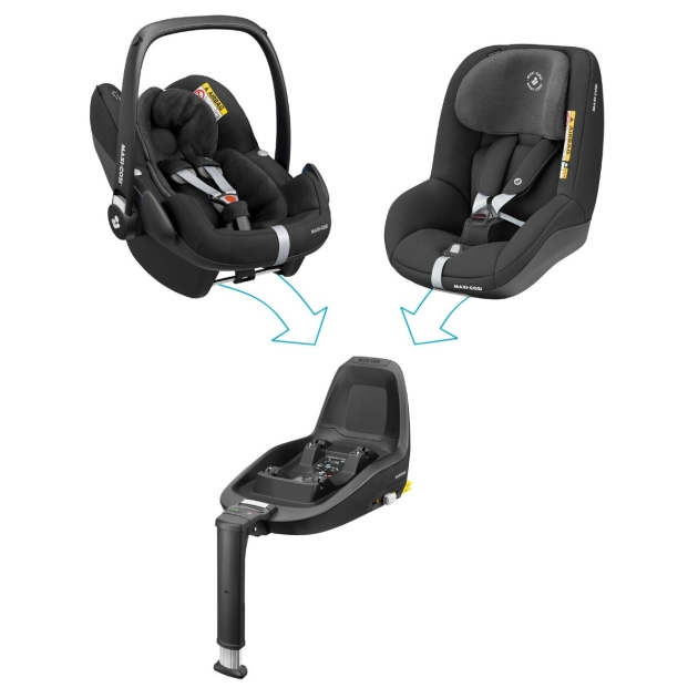 Automobilinė kėdutė Maxi Cosi PEARL SMART AUTHENTIC BLACK