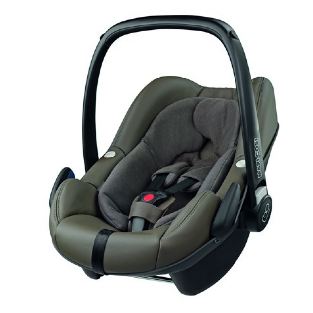 Automobilinė kėdutė Maxi-Cosi Pebble PLUS LEATHER MAJOR BROWN