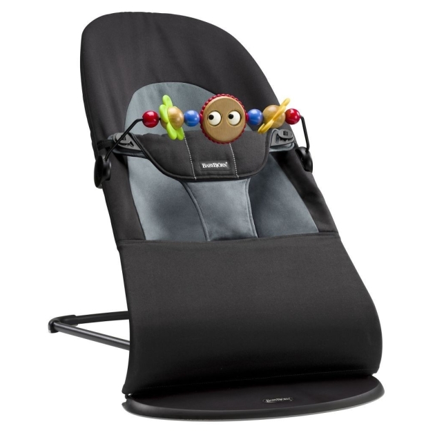 BABYSITTER BALANCE SOFT BLACK / GREY su mediniu žaislu