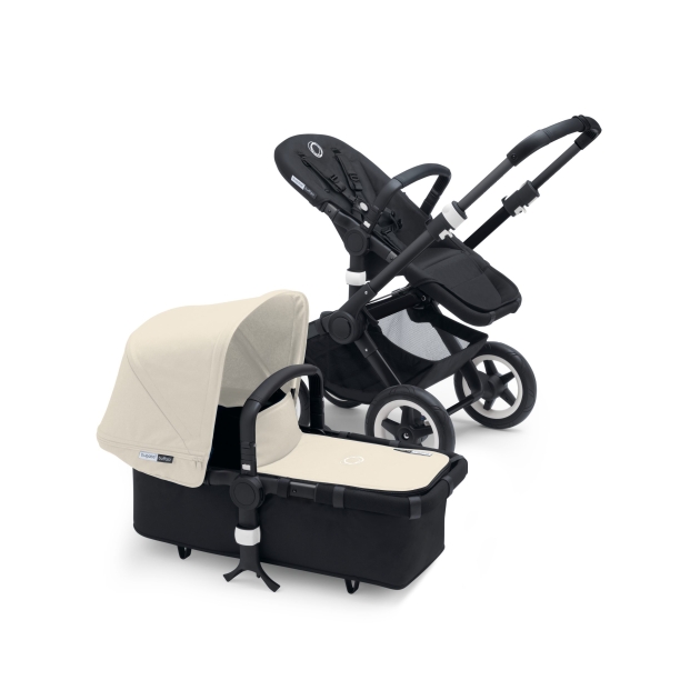 Bugaboo Buffalo+ juodas rėmas 2 in 1