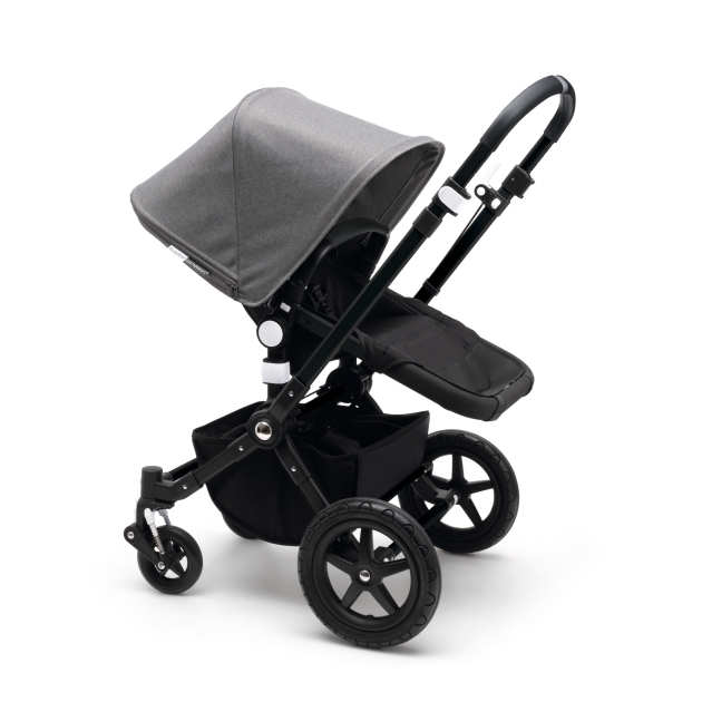 Bugaboo Cameleon3+ juodas rėmas 2 in 1