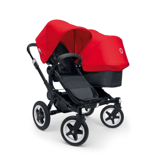 Bugaboo Donkey+ (pasirenkamas ALU arba BLACK rėmas) PAMETINUKAMS 2-in-1