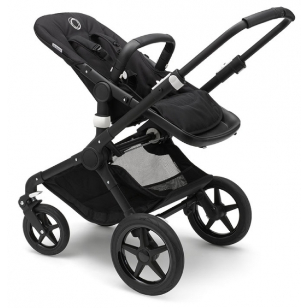 BUGABOO Fox komplektas BLACK/BLACK