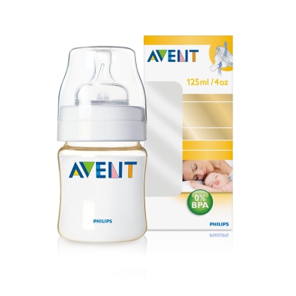 Buteliukas AVENT 125 ml. PES