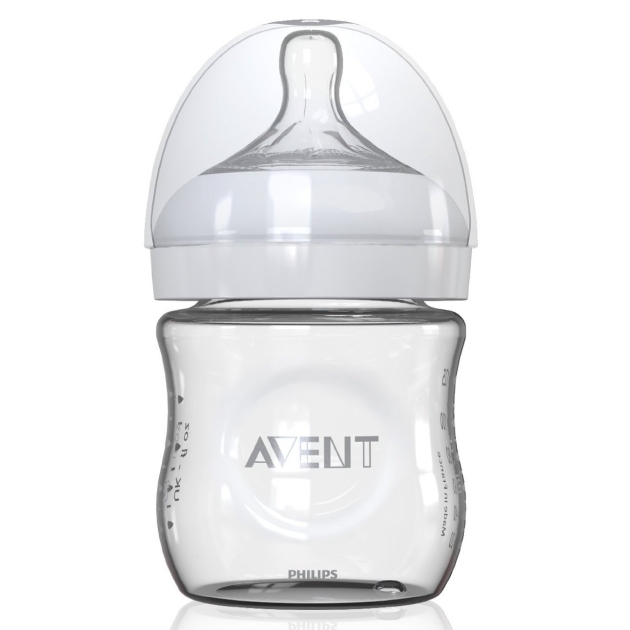 Buteliukas AVENT "Natural" 120 ml. stiklinis