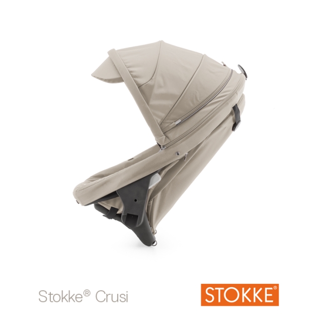 Crusi papildoma sėdima dalis (kompl. Adapteris) sėdima dalis tinka STOKKE Scoot V1 BEIGE