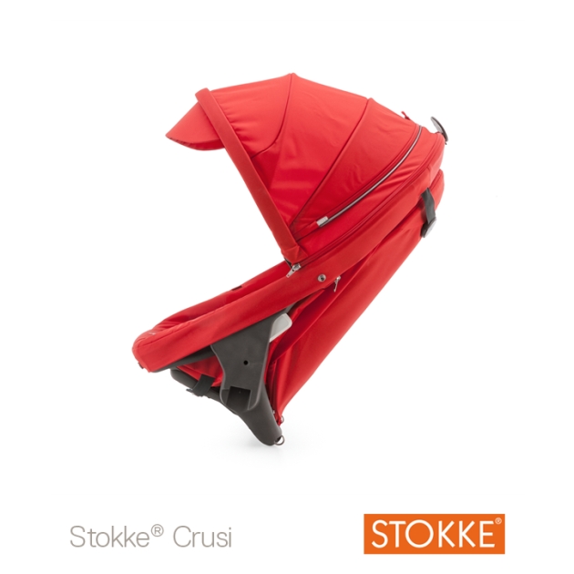 Crusi papildoma sėdima dalis (kompl. Adapteris) sėdima dalis tinka STOKKE Scoot V4 Red