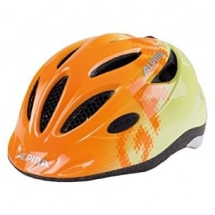 Dviratininko šalmas Alpine GAMMA Orange-Yellow XS (46-51 cm.)