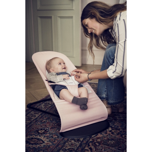 Gultukas BabyBjorn Balance Soft LIGHT PINK/GREY JERSEY