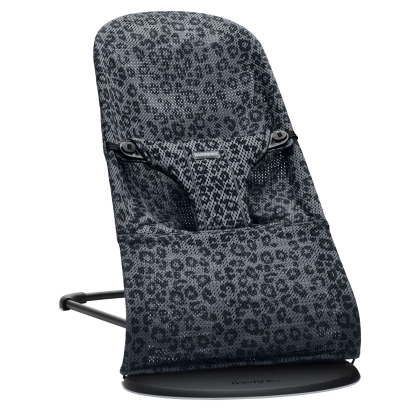 Gultukas BabyBjorn BLISS ANTHRACITE/LEOPARD MESH