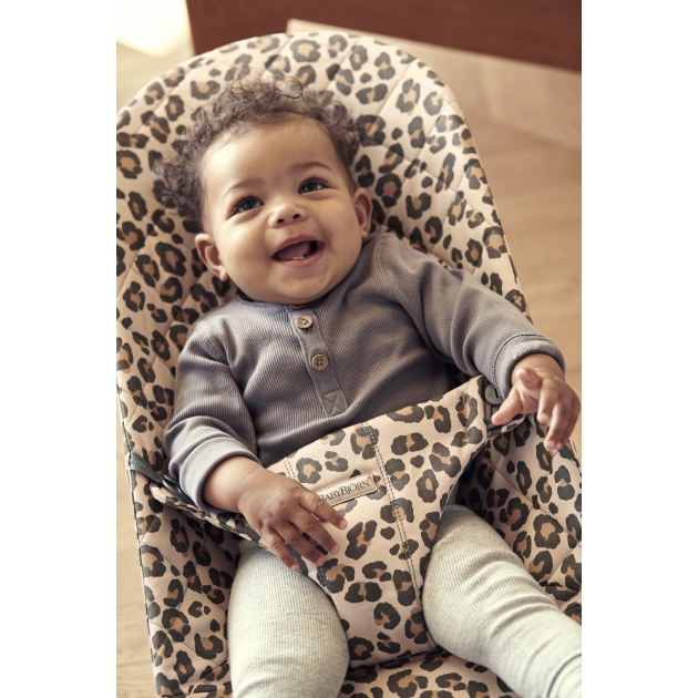 Gultukas BabyBjorn BLISS BEIGE LEOPARD COTTON