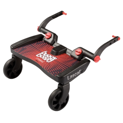 Lascal laiptelis - platforma Buggy Board MAXI RED Raudonas