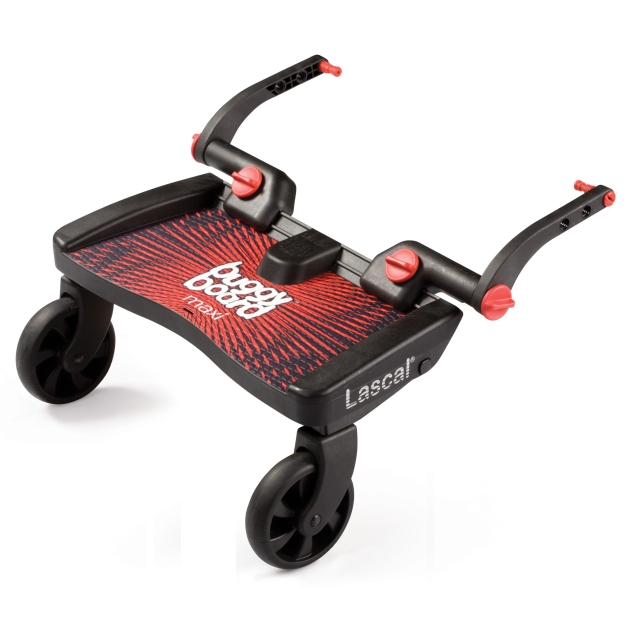 Lascal laiptelis - platforma Buggy Board RED/BLACK