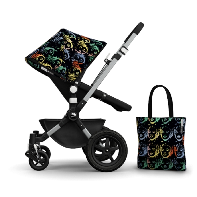 Limited BUGABOO Cameleon3 + Andy Warhol acc pack MARILYN/BLACK