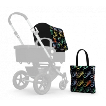 Limited BUGABOO Cameleon3 + Andy Warhol acc pack MARILYN/BLACK