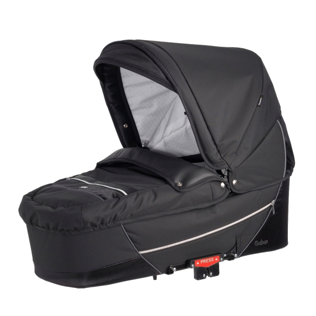 Lopšys CITY CARRYCOT BLACK CARBON 2013