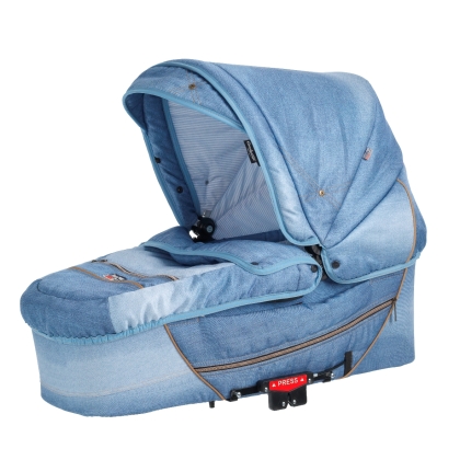 Lopšys CITY CARRYCOT DENIM BLUE 2013