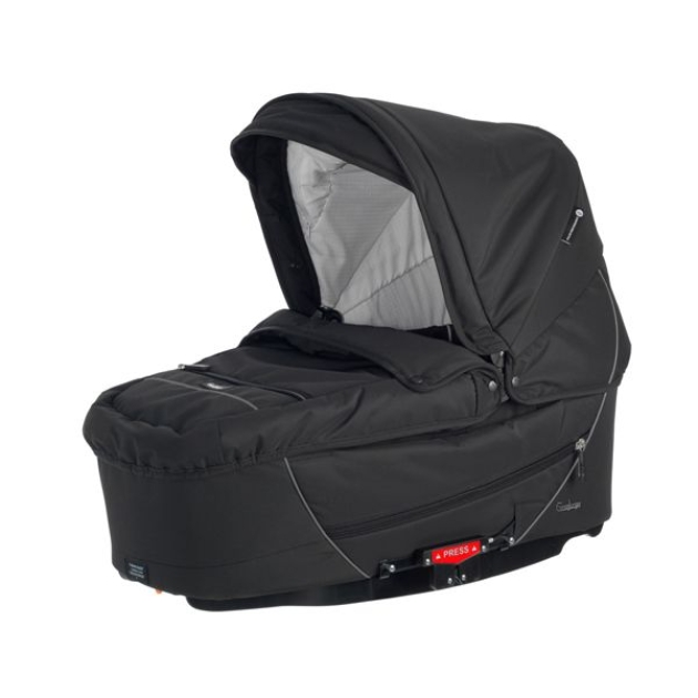 Lopšys City Carrycot Supreme All Black 2015