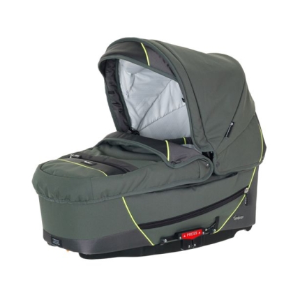 Lopšys City Carrycot Supreme Amazonas Green 2015