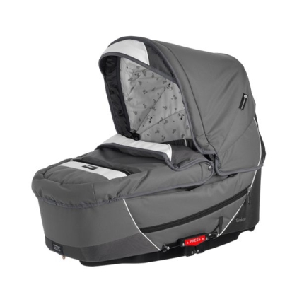 Lopšys City Carrycot Supreme Dark Grey 2015