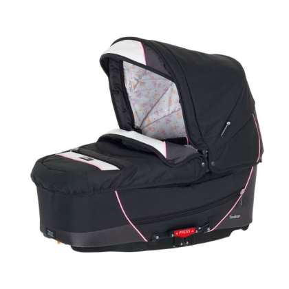 Lopšys City Carrycot Supreme Pink 2015