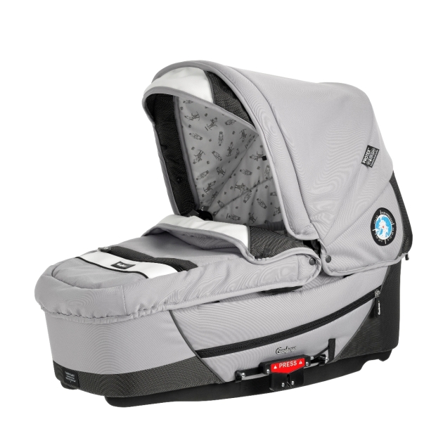 Lopšys CITY CARRYCOT SUPREME PP LIGHT GREY 2013