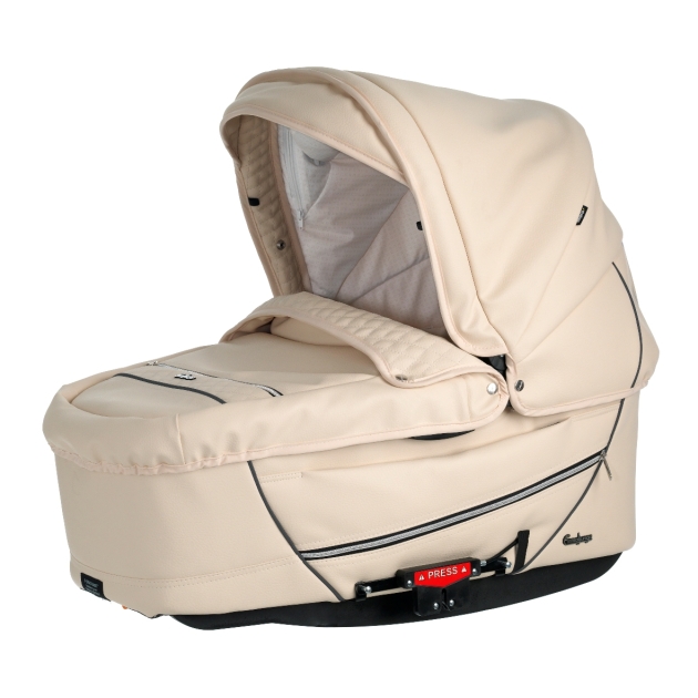 Lopšys CITY CARRYCOT SUPREME VANILLA LEATHER 2013