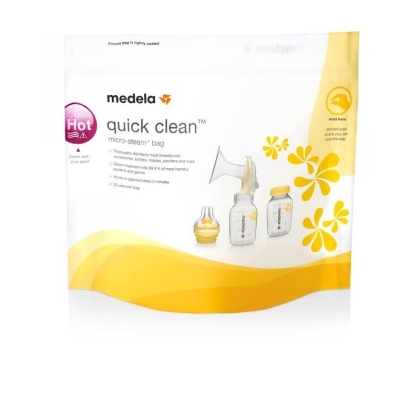 Maišeliai sterilizavimui Medela Quick Clean, 5 vnt. 008.0041