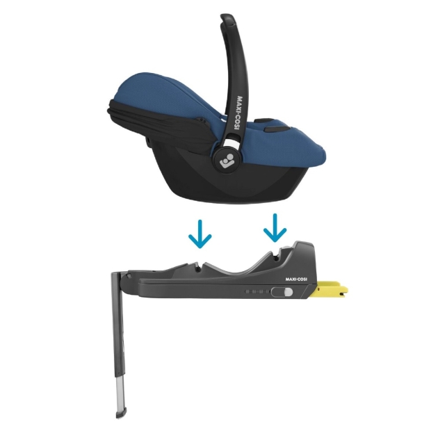 Maxi Cosi Tinca kėdutė + ISOFIX baze Essential Blue (komplektas)