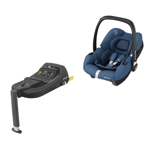 Maxi-Cosi Tinca kėdutė + ISOFIX baze Essential Blue (komplektas)