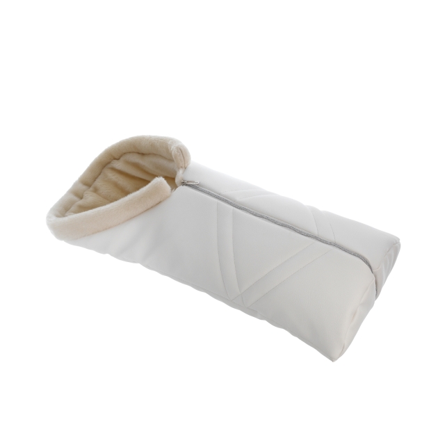 Miegmaišis BABY WHITE LEATHERETTE