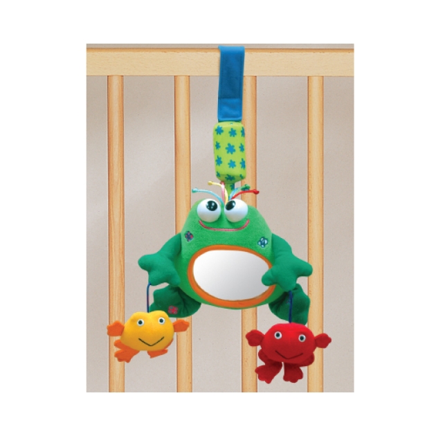 Multi Use Hang N Clip Toy (Frog)