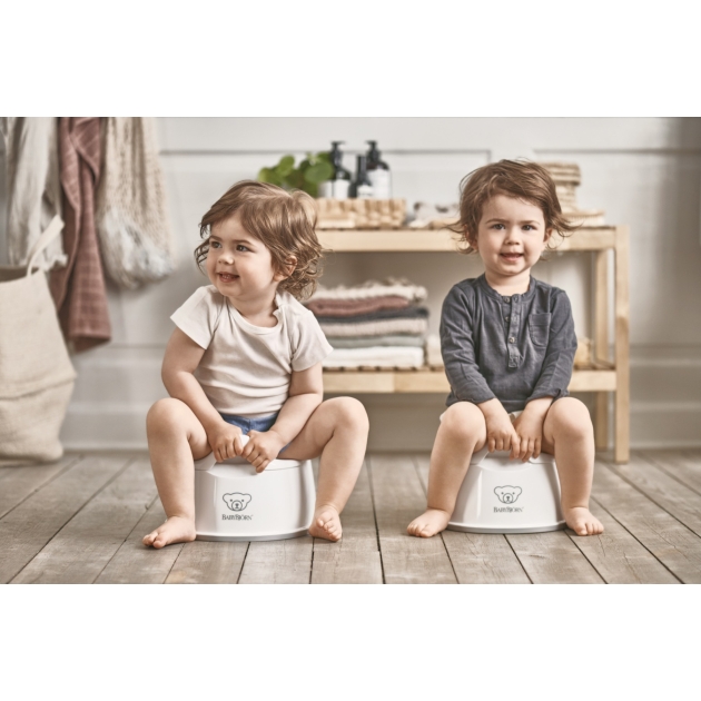 Naktipuodis Baby Bjorn Smart Potty White Grey