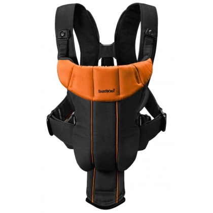 Nešioklė BABY CARIER ACTIVE BLACK/ORANGE