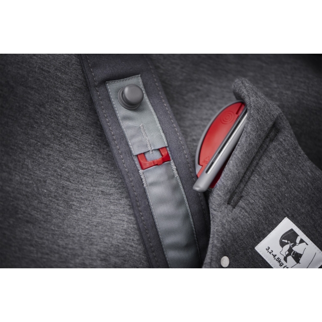 Nešioklė BabyBjorn MINI DARK GREY, 3D JERSEY