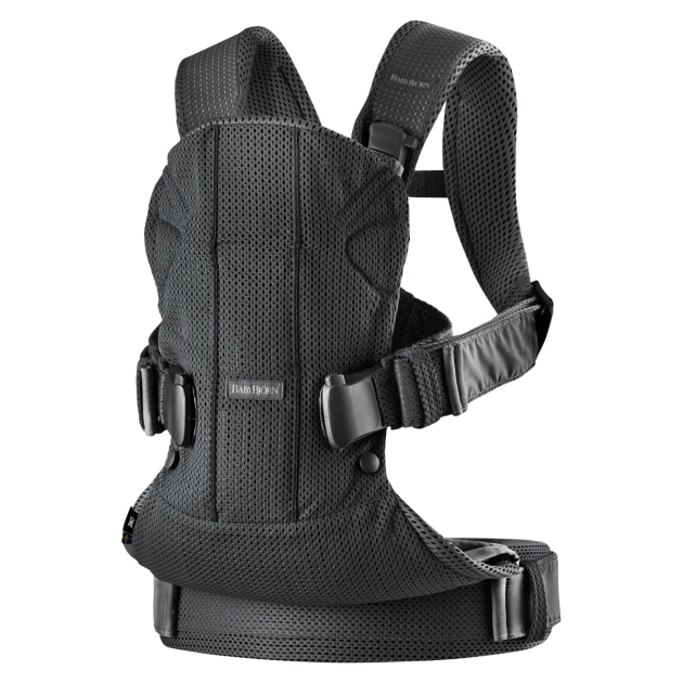 Nešioklė BabyBjorn ONE AIR BLACK, MESH