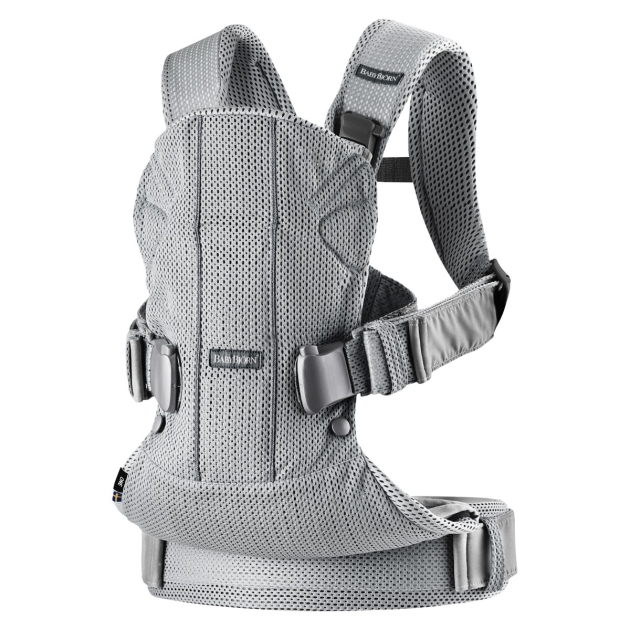 Nešioklė BabyBjorn ONE AIR SILVER, MESH