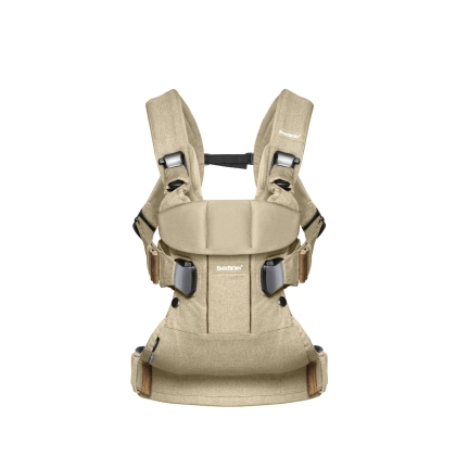 Nešioklė BabyBjorn ONE BIRCHWOOD BEIGE COTTON