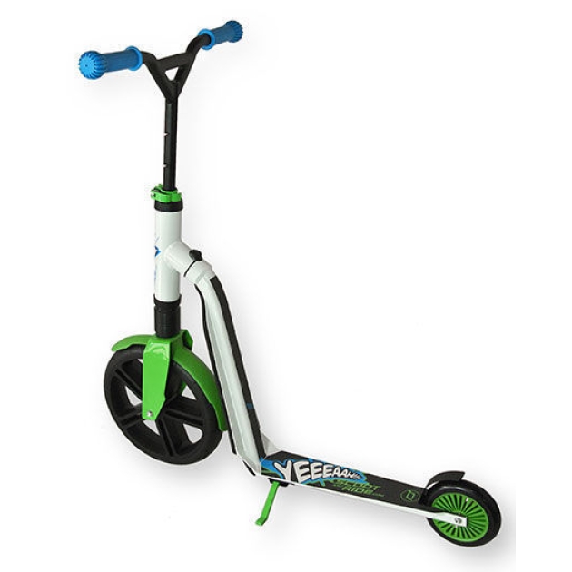 Paspirtukas / Balansinis dviratis Scoot and Ride Highwaygangster WHITE/green/blue