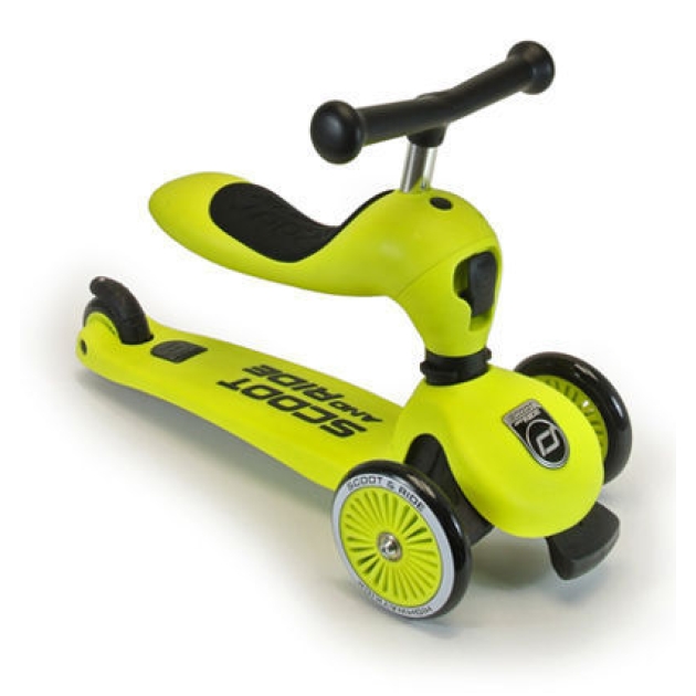 Paspirtukas / Balansinis dviratis SCOOT AND RIDE HIGHWAYKICK 1, lime