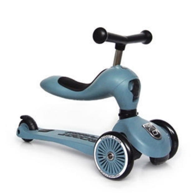 Paspirtukas / Balansinis dviratis SCOOT AND RIDE HIGHWAYKICK 1, STEEL NEW