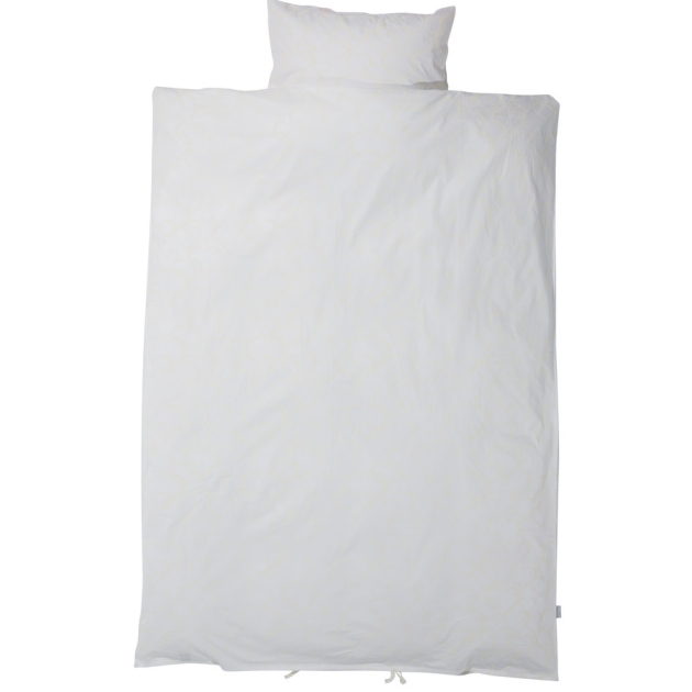 Patalynės komplektas JUNIOR Hearts Satin WHITE