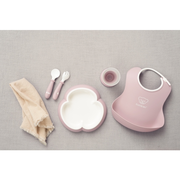 Pietu įndų komplektas BabyBjorn Powder PINK