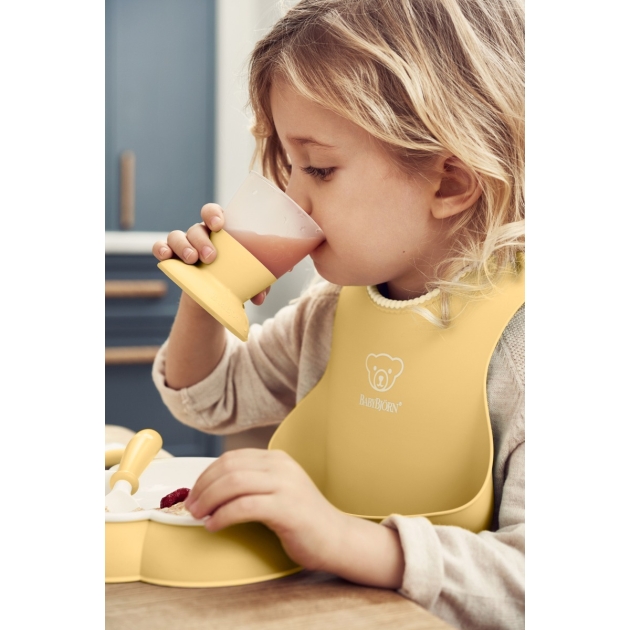 Pietu įndų komplektas BabyBjorn Powder Yellow