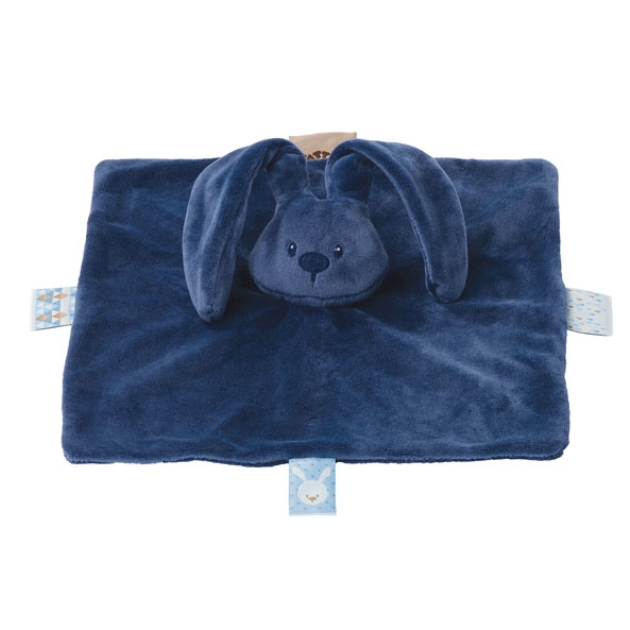 Pliušinis mygdukas 26x26 Triūšis Doudou Navy Blue