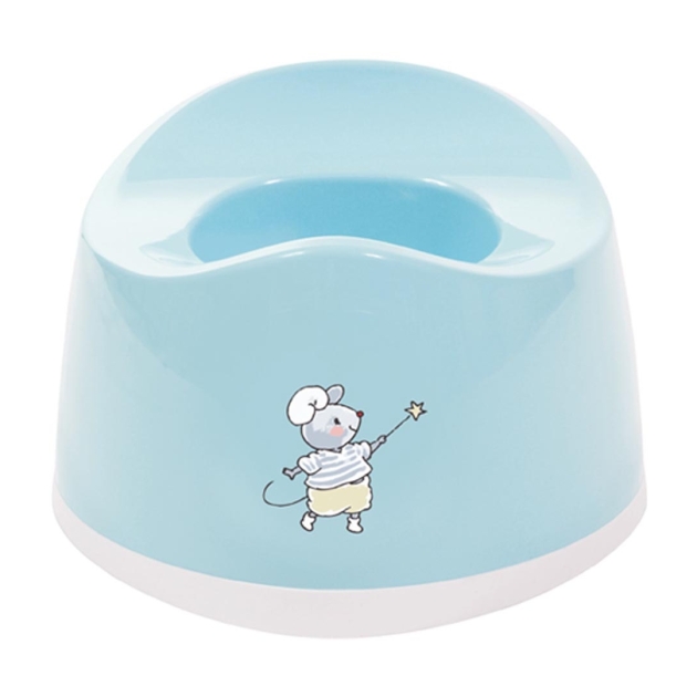 Puodas POTTY BLUE MOUSE